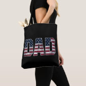  Vader Vlag VS ,Amerikaanse Daddy Vaderdag Tote Bag (Dichtbij)