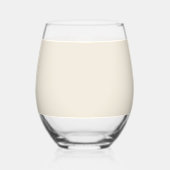 Vader Vogel Drinkservies Set Wijnglas Zonder Voet (Achterkant)