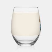 Vader Vogel Drinkservies Set Wijnglas Zonder Voet (Rechts)