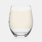 Vader Vogel Drinkservies Set Wijnglas Zonder Voet (Links)