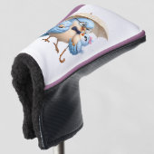 Vader Vogel Driver Hoes Vader Golf Cadeau Golfheadcover (3/4 voorkant)