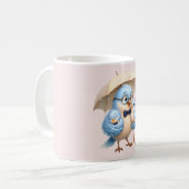 Vader Vogel Koffiemok Voor Papa (Voorkant links)