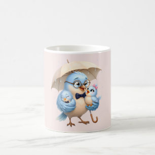 Vader Vogel Koffiemok Voor Papa