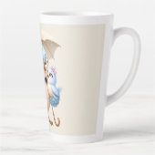 Vader Vogel Latte Kop voor Koffieliefhebbers (Rechts)