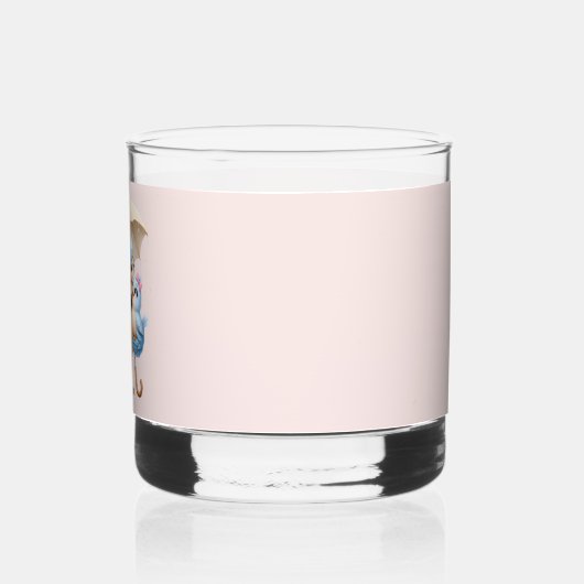Vader Vogel Rocks Glas (Links)