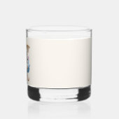 Vader Vogel Rocks Glas Cadeau voor Vader (Links)
