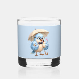 Vader Vogel Rocks Glas Familie-erfstuk Cadeau