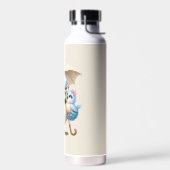 Vader Vogel Sportfles Cadeau voor Vader Waterfles (Links)