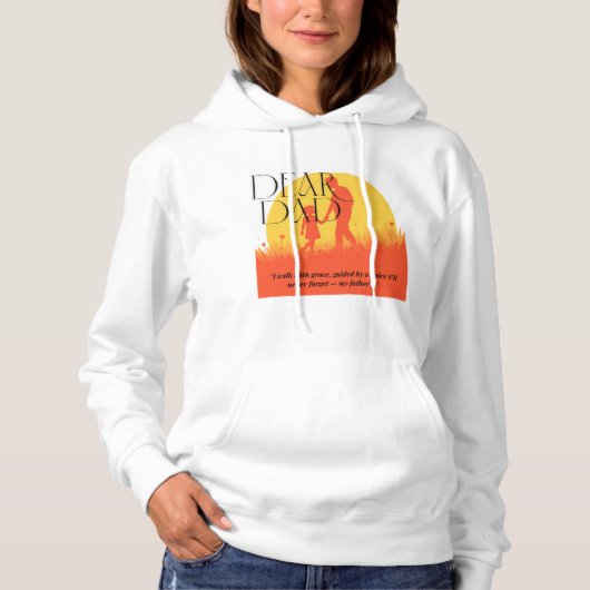 Vader voor altijd hoodie (Voorkant)