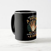 Vader vs. vader: het verschil mok (Voorkant links)