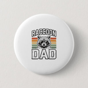 Vader Wasbeer Vintage Gravure Retro Vector Design_ Ronde Button 5,7 Cm