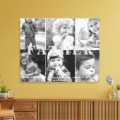 Vader We Love You Six Foto Canvas Afdruk (Insitu (Woonkamer))