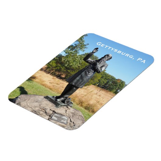 Vader William Corby standbeeld in Gettysburg PA Magneet (Linkerzijde)