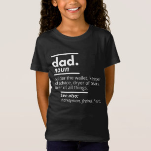 Vader Woordenboek Definitie - Grappig Vadersdag Ca T-shirt