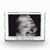 Vader wordt 1e Vaderdag echografie fotoblok (Voorkant)