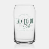 Vader wordt Club Est. Elk jaar is grappig, het is Blikvorm Glas (Voorkant)