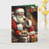 Vader Xmas 1 Kaart (Gele Bloem)