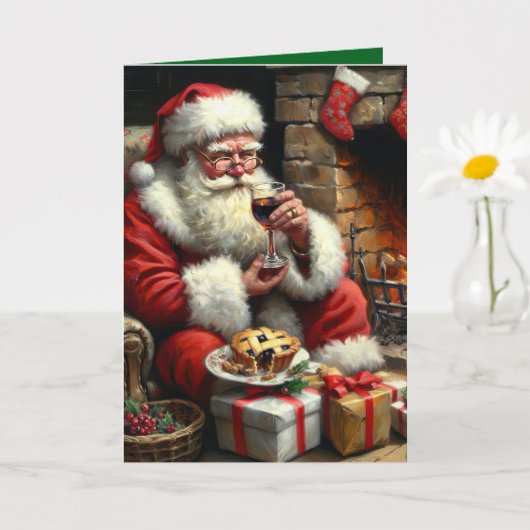 Vader Xmas 1 Kaart (Kleine Plant)