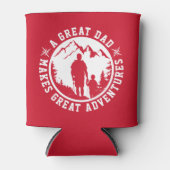 Vader & Zoon Avontuur | VADERDAG | Rood Blikjeskoeler (Voorkant)