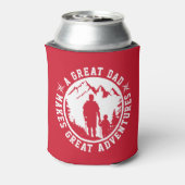 Vader & Zoon Avontuur | VADERDAG | Rood Blikjeskoeler (Blikje Achterkant)