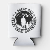 Vader & Zoon Avontuur | VADERDAG | Wit Blikjeskoeler (Voorkant)