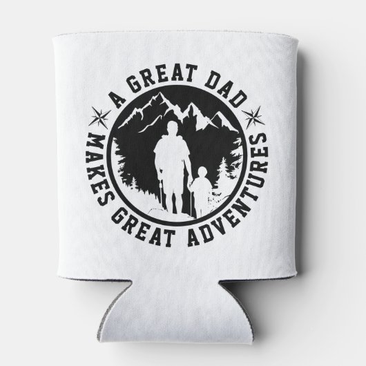 Vader & Zoon Avontuur | VADERDAG | Wit Blikjeskoeler (Achterkant)