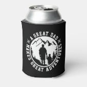 Vader & Zoon Avontuur | VADERDAG | Zwart Blikjeskoeler (Blikje Achterkant)