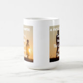 Vader, zoon gebedskoffie Mok (Center)