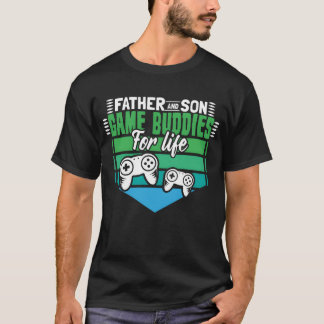 Vader Zoon Geboorte Vader Gift grappig T-shirt