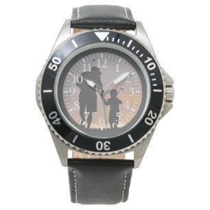 Vader & Zoon Golfen Horloge