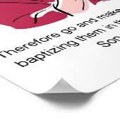 Vader, zoon, Heilige Geest poster (Hoek)