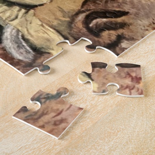  Vader Zoon Jigzaag Sportsman Jigzaag Puzzle Legpuzzel (Zijkant)