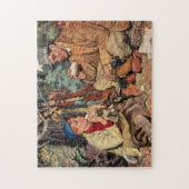 Vader Zoon Jigzaag Sportsman Jigzaag Puzzle Legpuzzel (Verticaal)