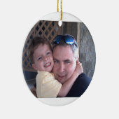 vader/zoon keramisch ornament (Rechts)