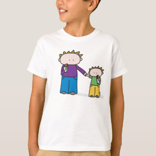 Vader Zoon - Kinder kleding T-shirt