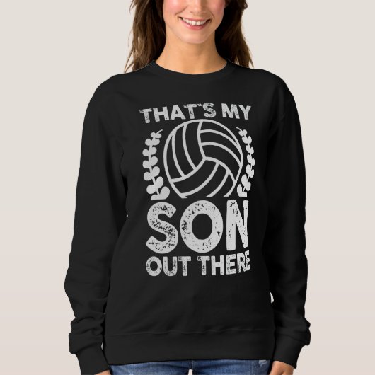 Vader Zoon Papa Volleyball Trui (Voorkant)