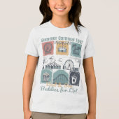 Vader & Zoon Zomercarnaval Tour Zomer Tri-Blend Shirt (Voorkant)