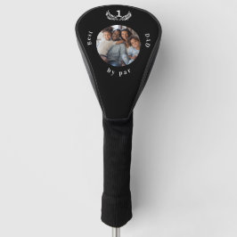 Vader zwart wit foto golfheadcover