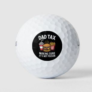 Vaderbelasting Zorgen dat het geen gif is Vaderdag Golfballen