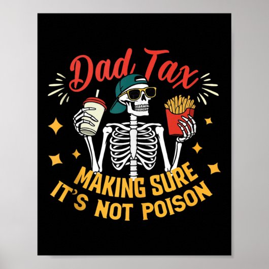 Vaderbelasting zorgen dat het geen vergif is Vader Poster (Voorkant)