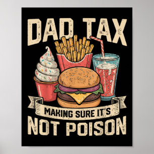 Vaderbelasting zorgen dat het niet ison Vaderdag m Poster