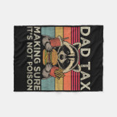 Vaderbelasting zorgt ervoor dat niet giftige grapp fleece deken (Voorkant (Horizontaal))