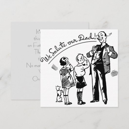 vaderdag (Voorkant / Achterkant)