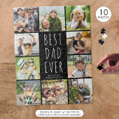 Vaderdag 10 Foto Collage Modern Legpuzzel