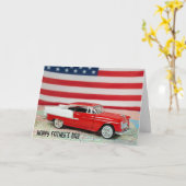 Vaderdag 1955 Chevy kaart (Gele Bloem)