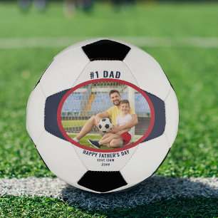 vaderdag #1 Pap Foto gepersonaliseerd Voetbal