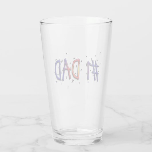 Vaderdag #1 Papa Glas (Achterkant)