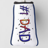 Vaderdag #1 Papa Golfheadcover (Draai 90)