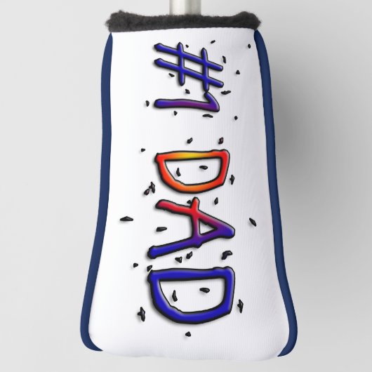 Vaderdag #1 Papa Golfheadcover (Draai 90)