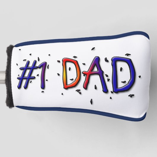 Vaderdag #1 Papa Golfheadcover (Voorkant)